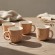 Porcelain Mug Set - 4 Pcs
